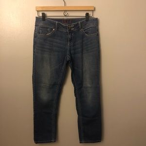 Straight leg jeans